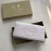 Burberry New Embossed Leather Long Wallet White