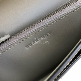 Burberry New Embossed Leather Long Wallet White