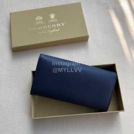 Burberry New Embossed Leather Long Wallet Tibetan Green