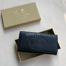 Burberry New Embossed Leather Long Wallet 