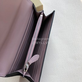 Burberry New Embossed Leather Long Wallet 