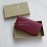 Burberry New Embossed Leather Long Wallet Purplish Red