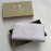 Burberry New Embossed Leather Long Zipper Wallet White