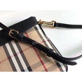 Burberry Classic Checkered Crossbody Bag For Women Black