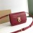 Burberry Leather Retro Messenger Bag For Women Red