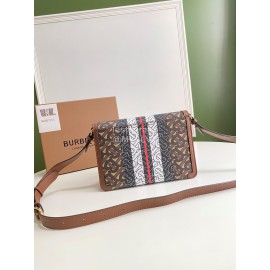 Burberry Classic Print Vintage Messenger Bag
