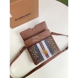 Burberry Classic Print Vintage Messenger Bag