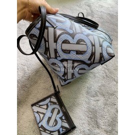 Burberry Classic Fashion Tote Bag For Women Blue