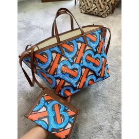 Burberry Classic Fashion Tote Bag For Women Orange