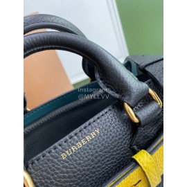 Burberry Soft Leather Mini Messenger Bag Handbag