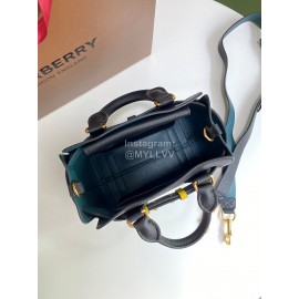 Burberry Soft Leather Mini Messenger Bag Handbag