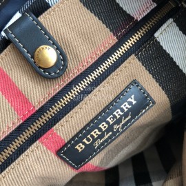 Burberry Nylon Calf Light Backpack Blue