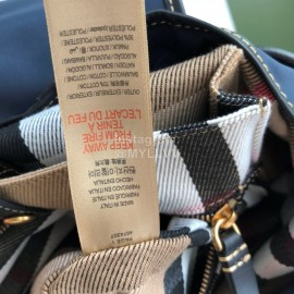 Burberry Nylon Calf Light Backpack Blue