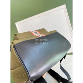 Burberry New Waterproof Nylon Backpack Green