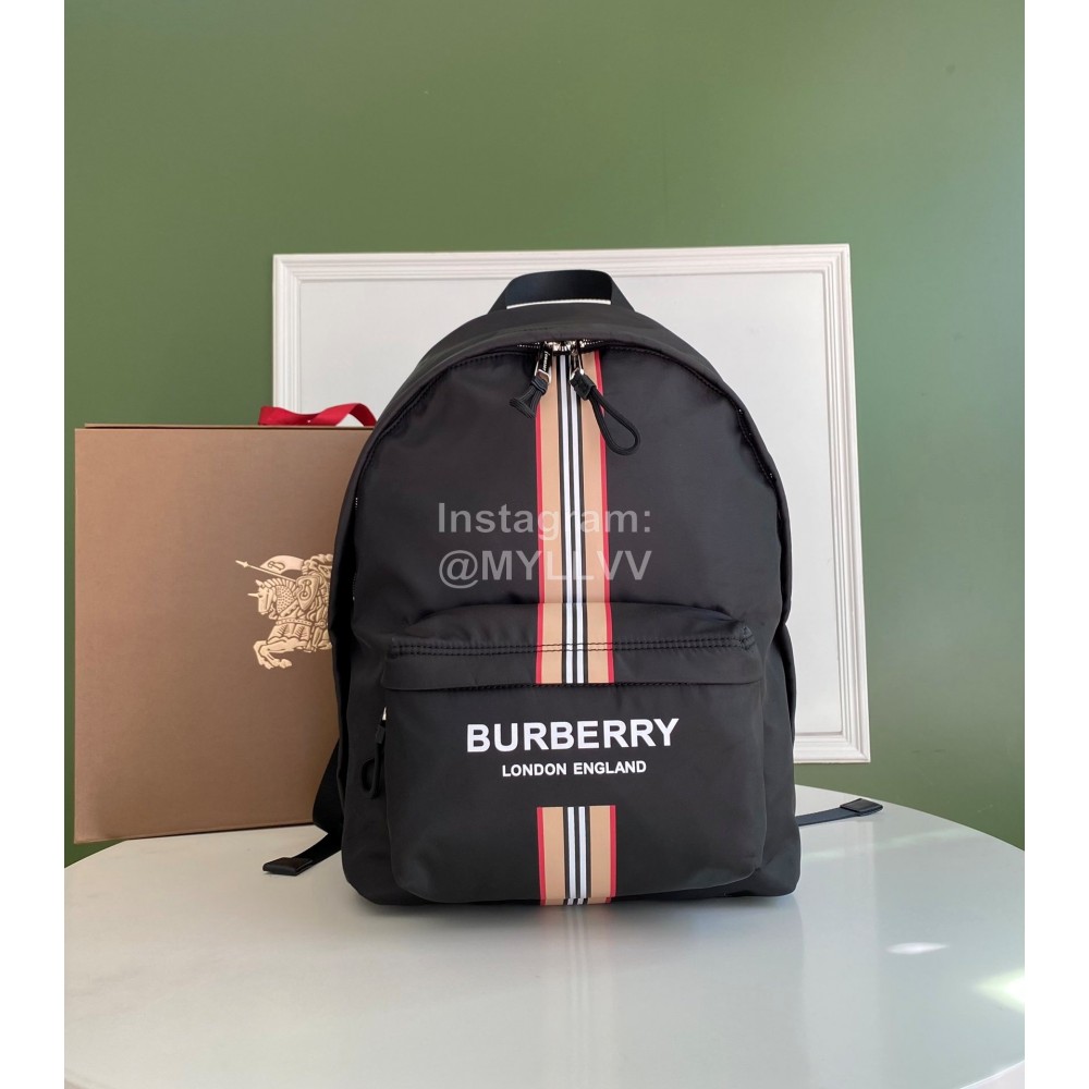 Burberry New Waterproof Nylon Backpack Black