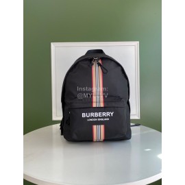 Burberry New Waterproof Nylon Backpack Black