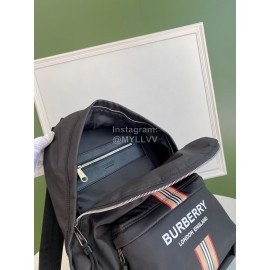 Burberry New Waterproof Nylon Backpack Black