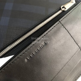 Burberry Grain Leather Handbag Blue