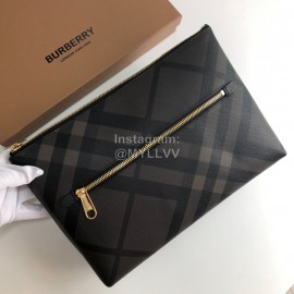 Burberry Grain Leather Handbag Coffee