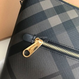 Burberry Grain Leather Handbag Coffee