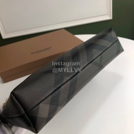 Burberry Grain Leather Handbag Coffee