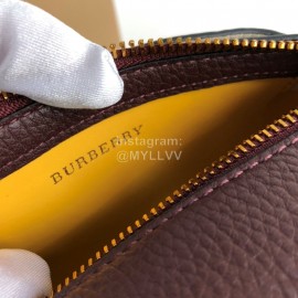 Burberry Calf Cylindrical Messenger Bag Brown