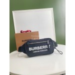 Burberry Nylon Leather Waist Bag Chest Bag