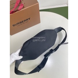 Burberry Nylon Leather Waist Bag Chest Bag
