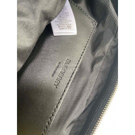 Burberry Nylon Leather Waist Bag Chest Bag