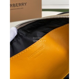 Burberry Nylon Leather Waist Bag Chest Bag Blue