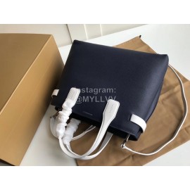 Burberry Blue Calfskin Handbag