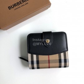 Burberry Soft Leather Short Wallet Black