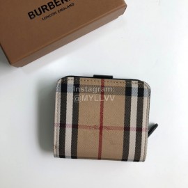 Burberry Soft Leather Short Wallet Black