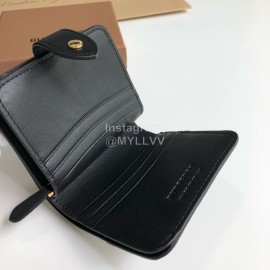 Burberry Soft Leather Short Wallet Black