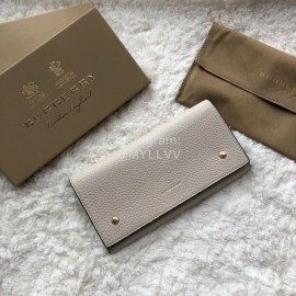 Burberry Fashion Two Color Long Wallet Beige