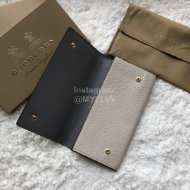 Burberry Fashion Two Color Long Wallet Beige