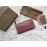Burberry New Zipper Long Wallet Rose Red