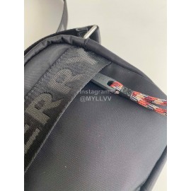 Burberry Black Nylon Light Messenger Bag