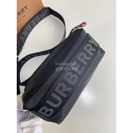 Burberry Black Nylon Light Messenger Bag