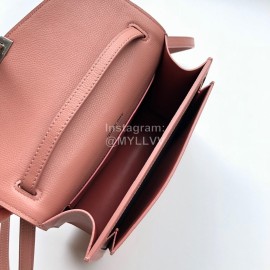 Burberry Vintage Plaid Flip Bag For Women Pink