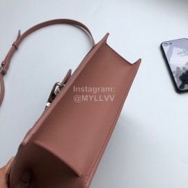 Burberry Vintage Plaid Flip Bag For Women Pink