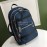 Burberry Large Blue Nylon Backpack