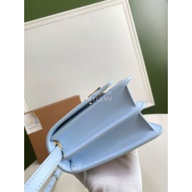 Burberry Fashion Flip Crossbody Bag For Women Blue