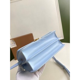 Burberry Fashion Flip Crossbody Bag For Women Blue