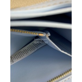 Burberry Fashion Flip Crossbody Bag For Women Blue