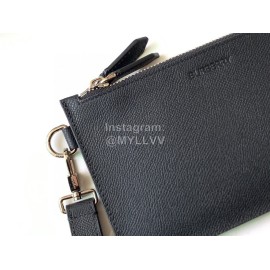 Burberry Printed Grain Leather Handbag