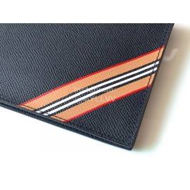 Burberry Printed Grain Leather Handbag