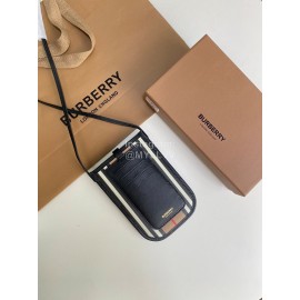 Burberry Stripe Canvas Cross Mobile Phone Cover