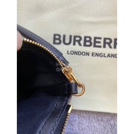 Burberry Vintage Check Leather Shoulder Bag