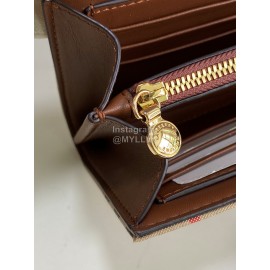 Burberry Vintage Plaid Leather Envelope Crossbody Bag